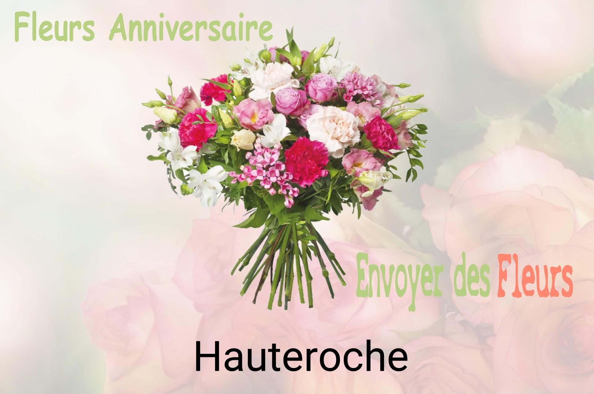 Bouquet de fleurs d’anniversaire livré à Hauteroche