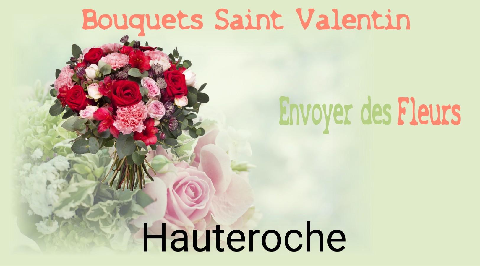 Roses de Saint-Valentin livrées à Hauteroche